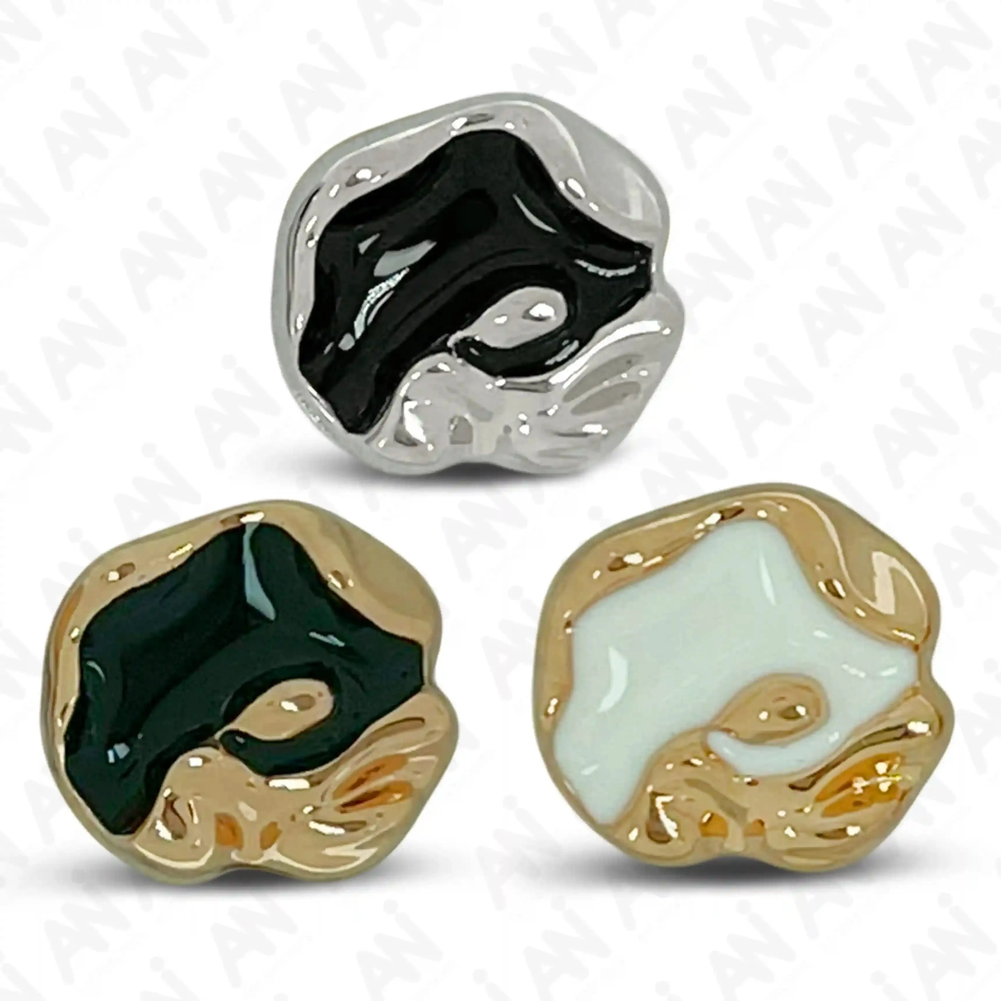 Freeform Inlaid 11mm Shirt Buttons