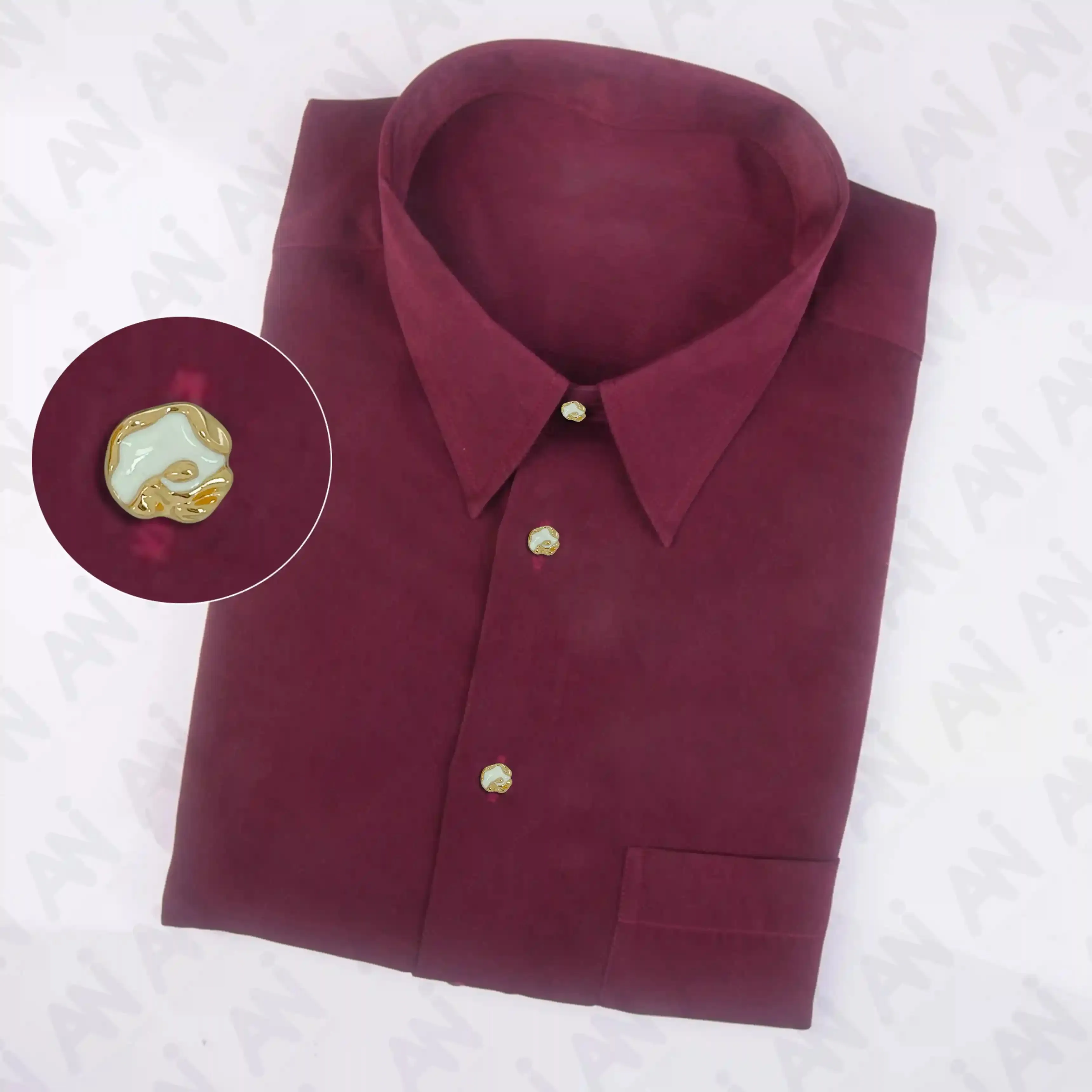 Freeform Inlaid 11mm Shirt Buttons