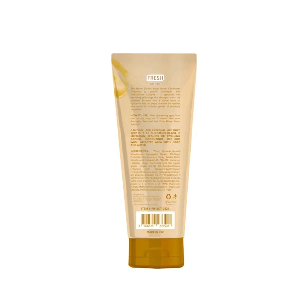 Fresh Hairlab Honey Double Boost Hyaluronic Acid 2 in 1 Serum Conditioner Treatment 200ml (exp 12/2023)