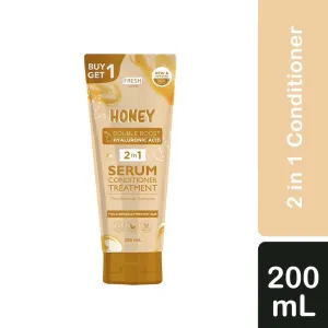 Fresh Hairlab Honey Double Boost Hyaluronic Acid 2 in 1 Serum Conditioner Treatment 200ml (exp 12/2023)