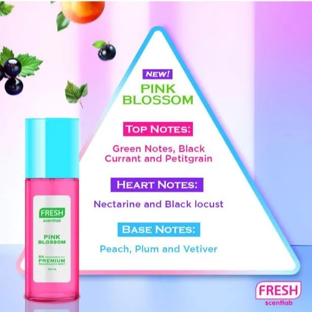 Fresh Scentlab Perfume Mist 100ml