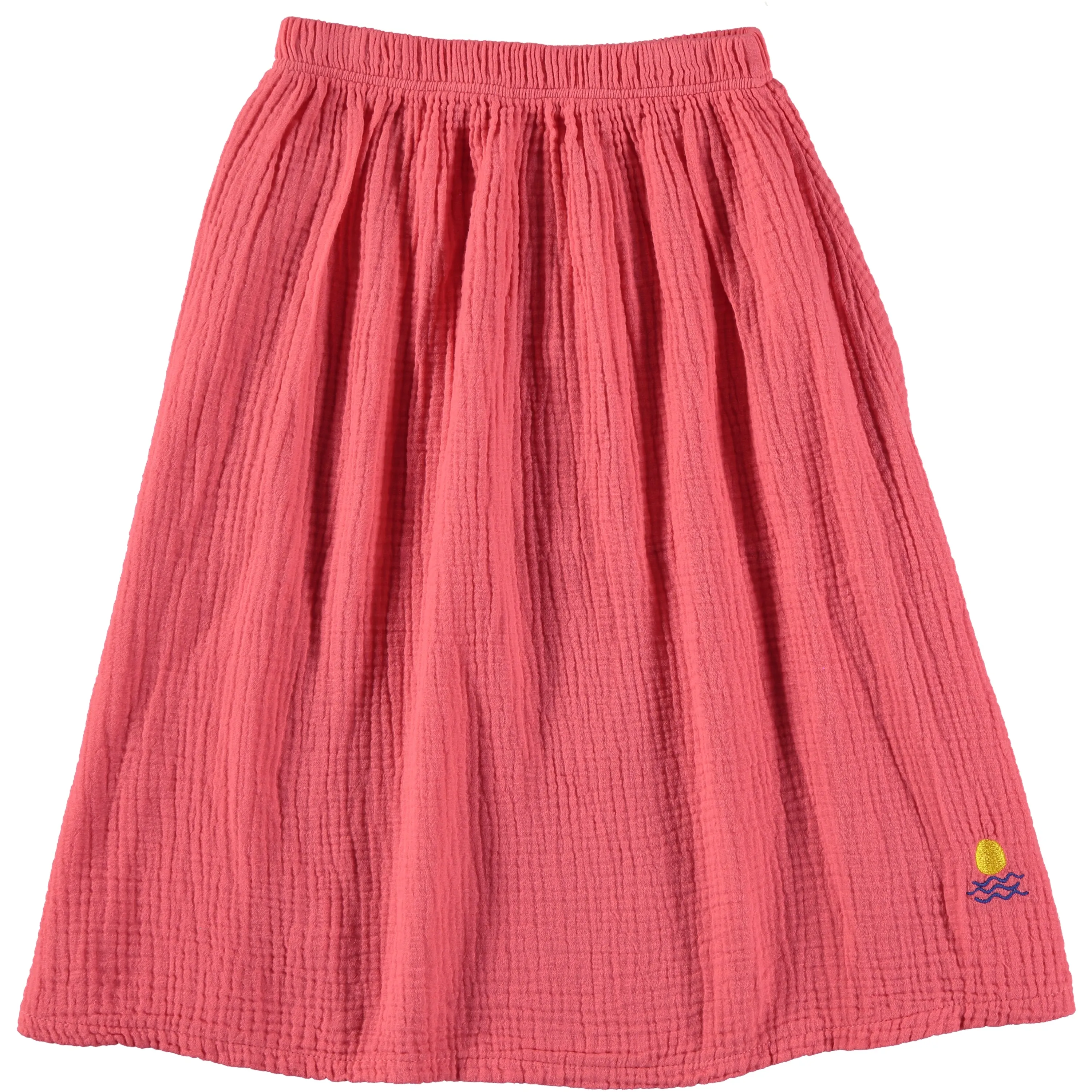 Fuchsia skirt by Picnik