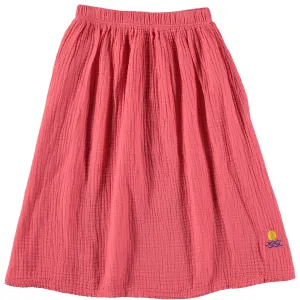 Fuchsia skirt by Picnik