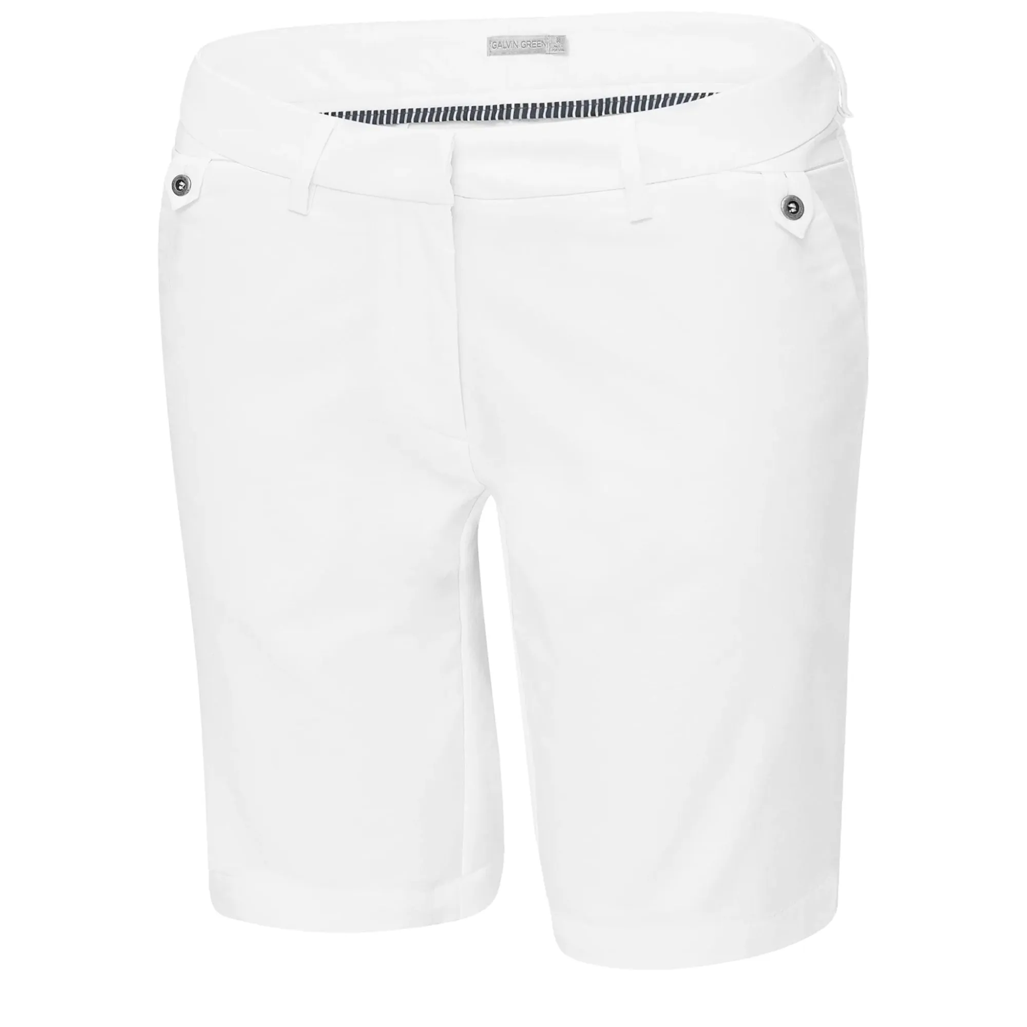 Galvin Green Womens Noi Golf Shorts - WHITE