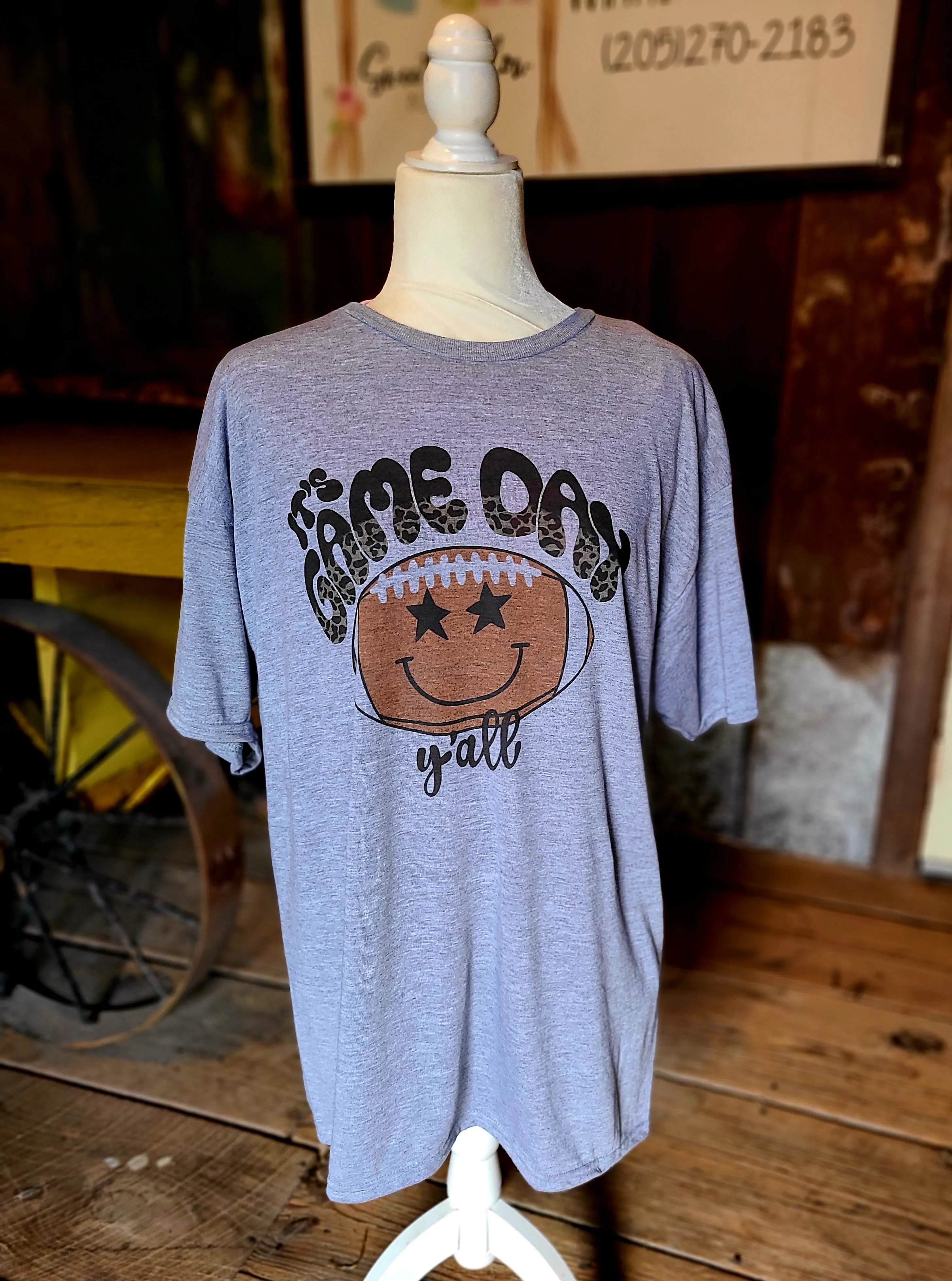 Game day football shirt