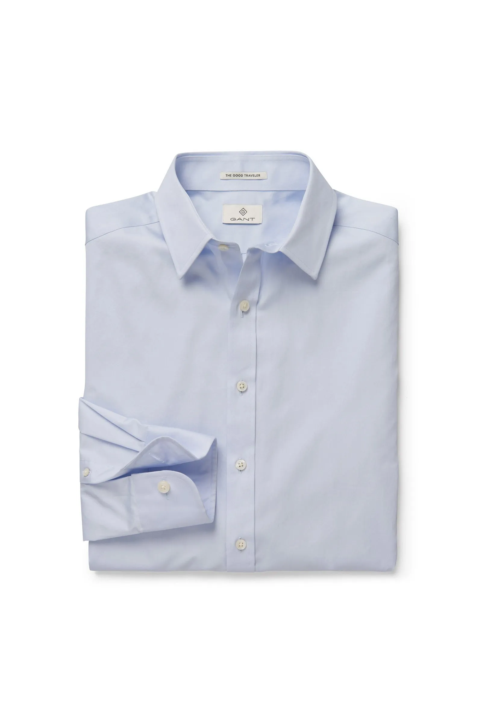 GANT DIAMOND G Men's Plain Sateen Fitted Town Shirt 383905 Size 39 $155 NWT
