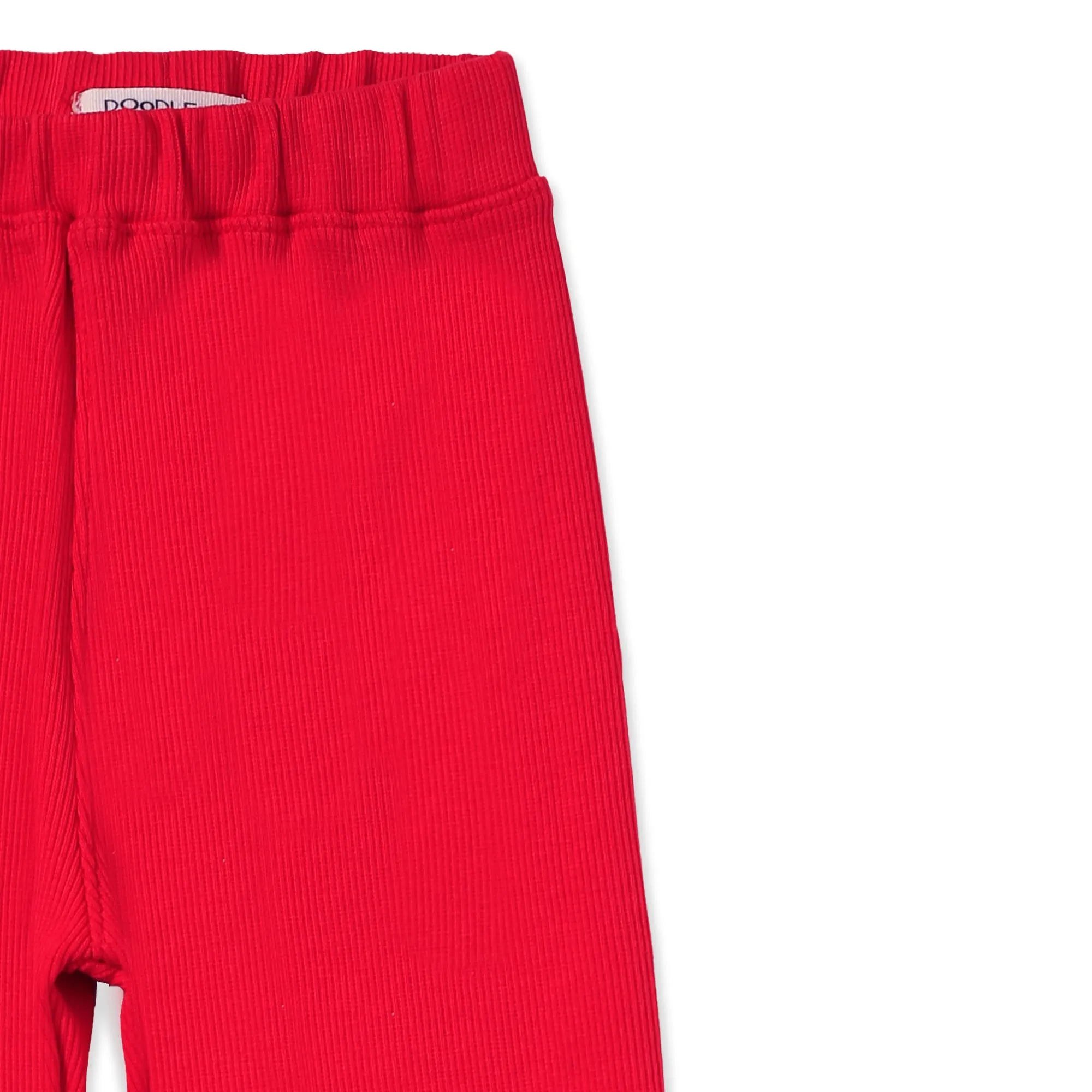Girl's Red Basic Tights