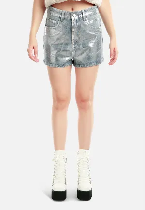 Gleaming Mid-Rise Shorts