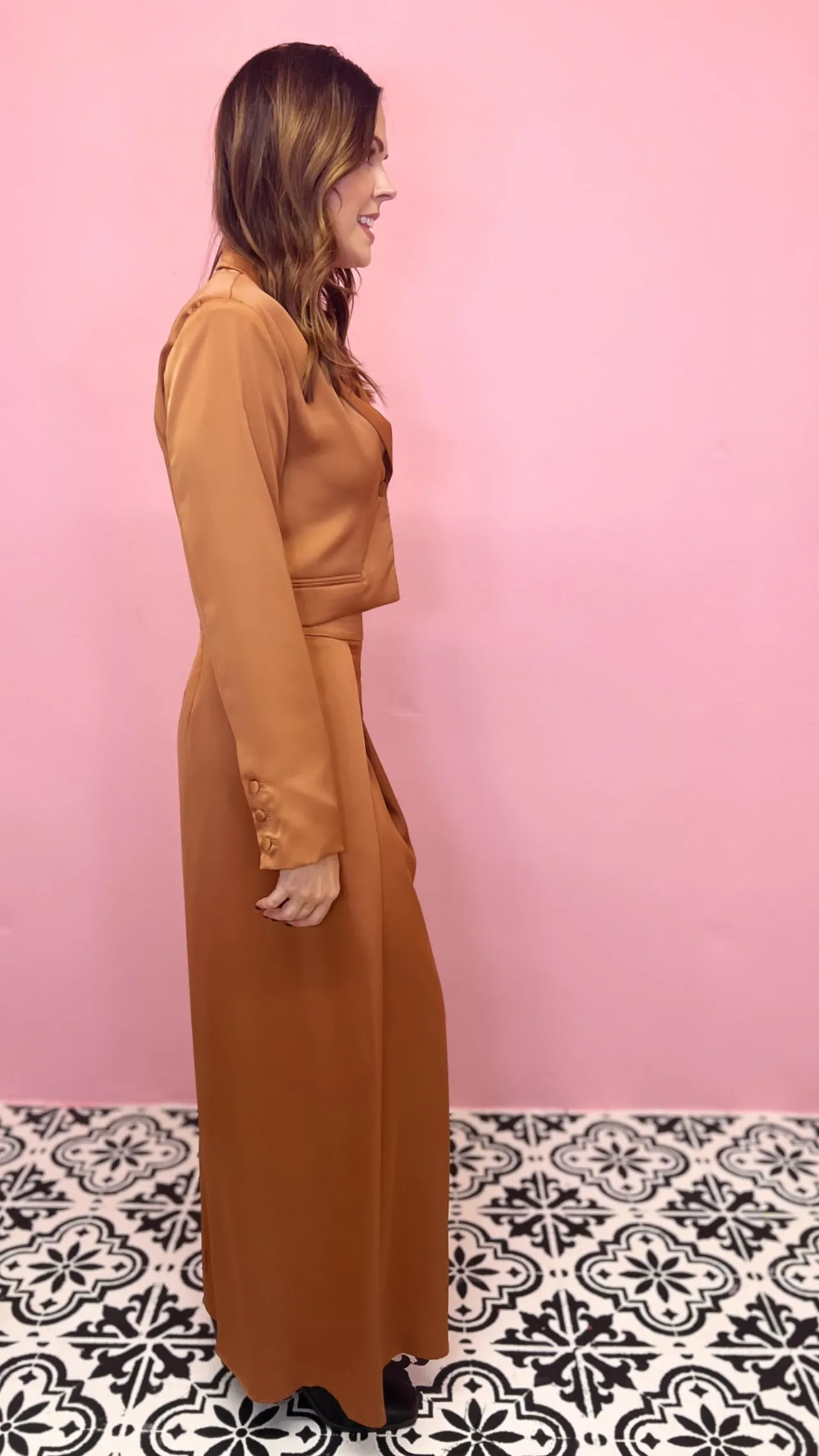 Go To Glam Crop Blazer