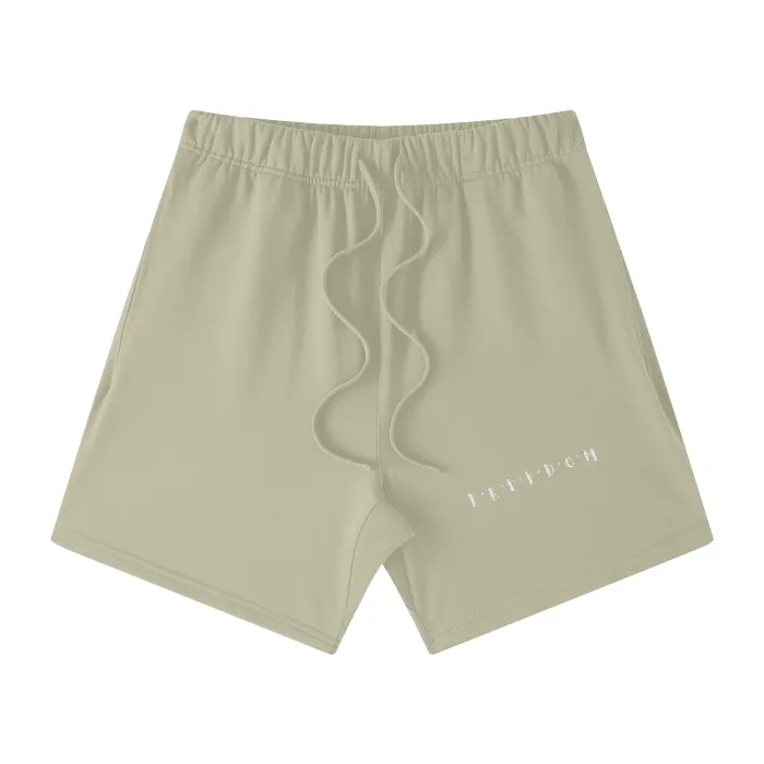 Golden Dusk Relaxed Fit 100% Cotton Shorts