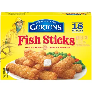 Gortons Crispy Battered Fish Filletts 11.4oz