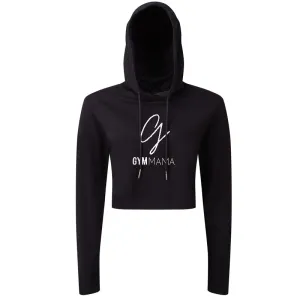 Gym Mama Mission Hooded Crop Top