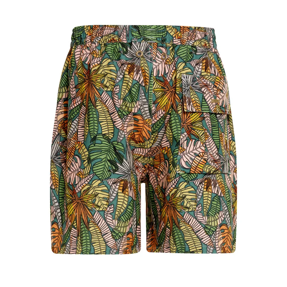 HALF ATRATO BROWN SHORTS