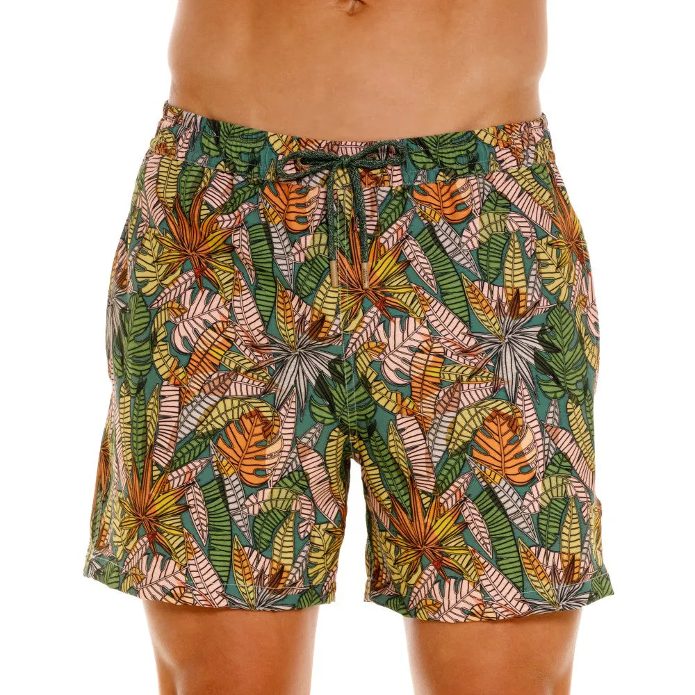 HALF ATRATO BROWN SHORTS