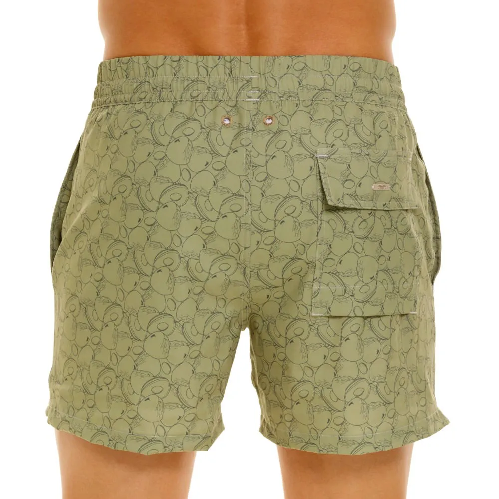 HALF CHONTA GREEN SHORTS