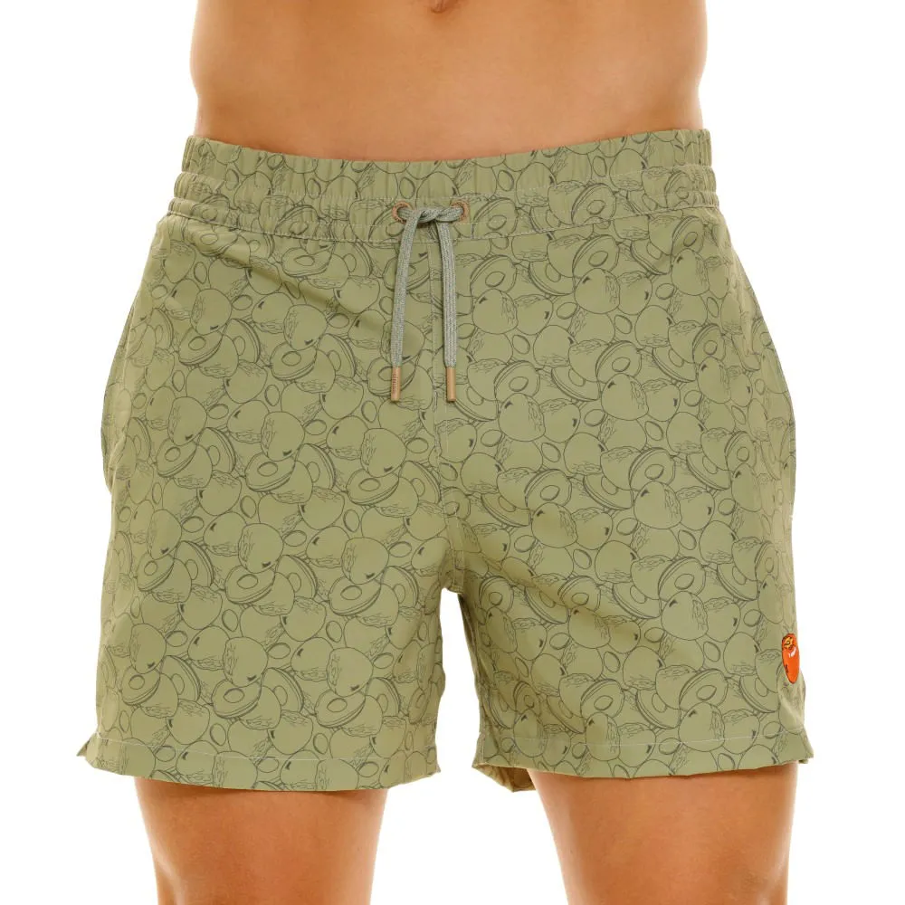 HALF CHONTA GREEN SHORTS