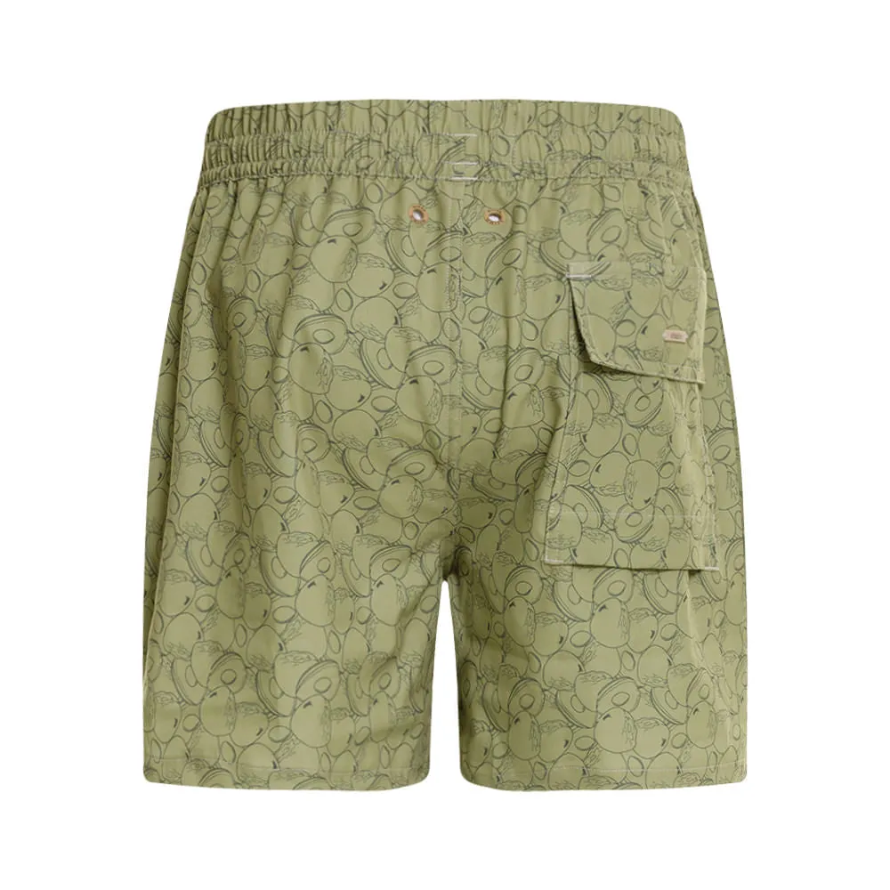 HALF CHONTA GREEN SHORTS