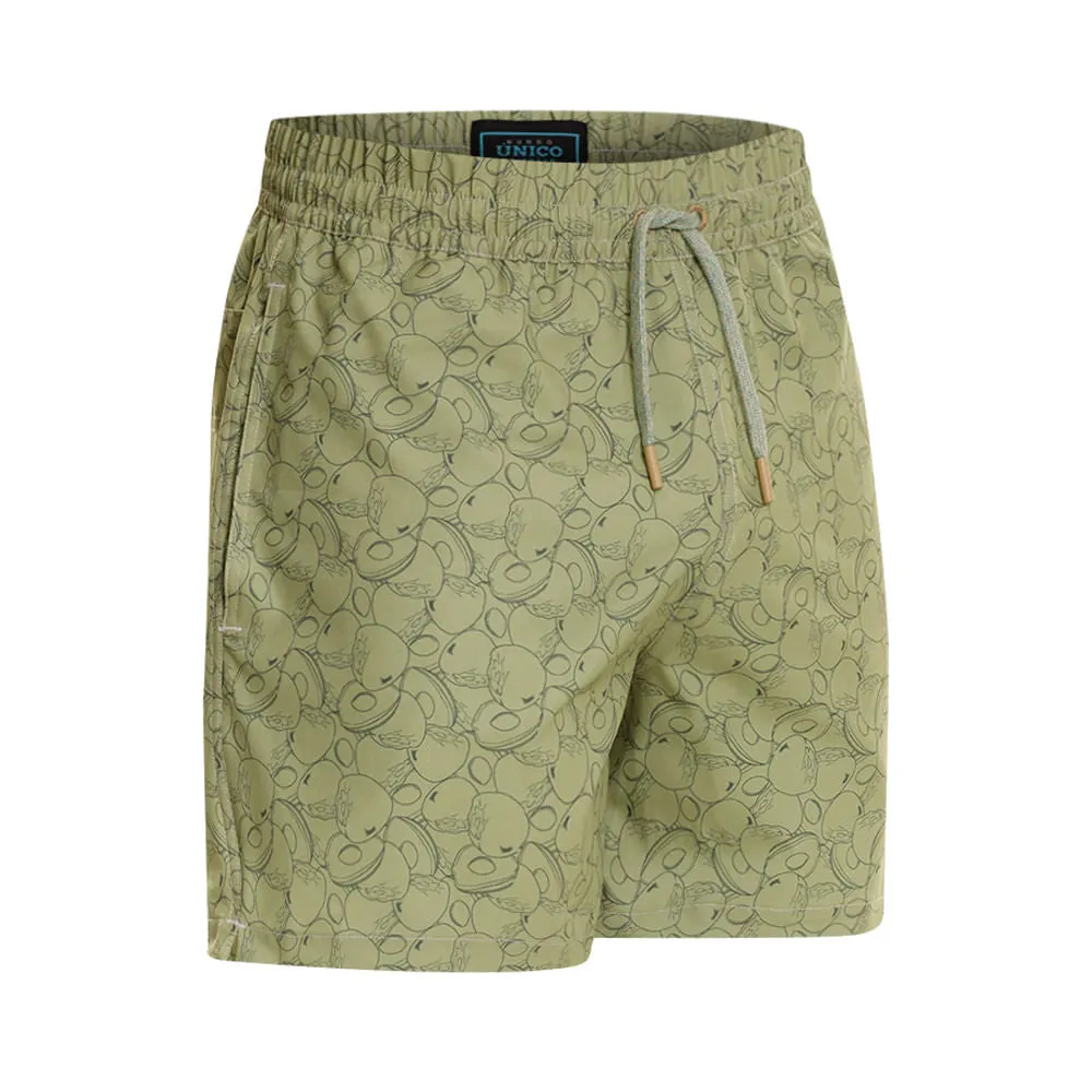 HALF CHONTA GREEN SHORTS