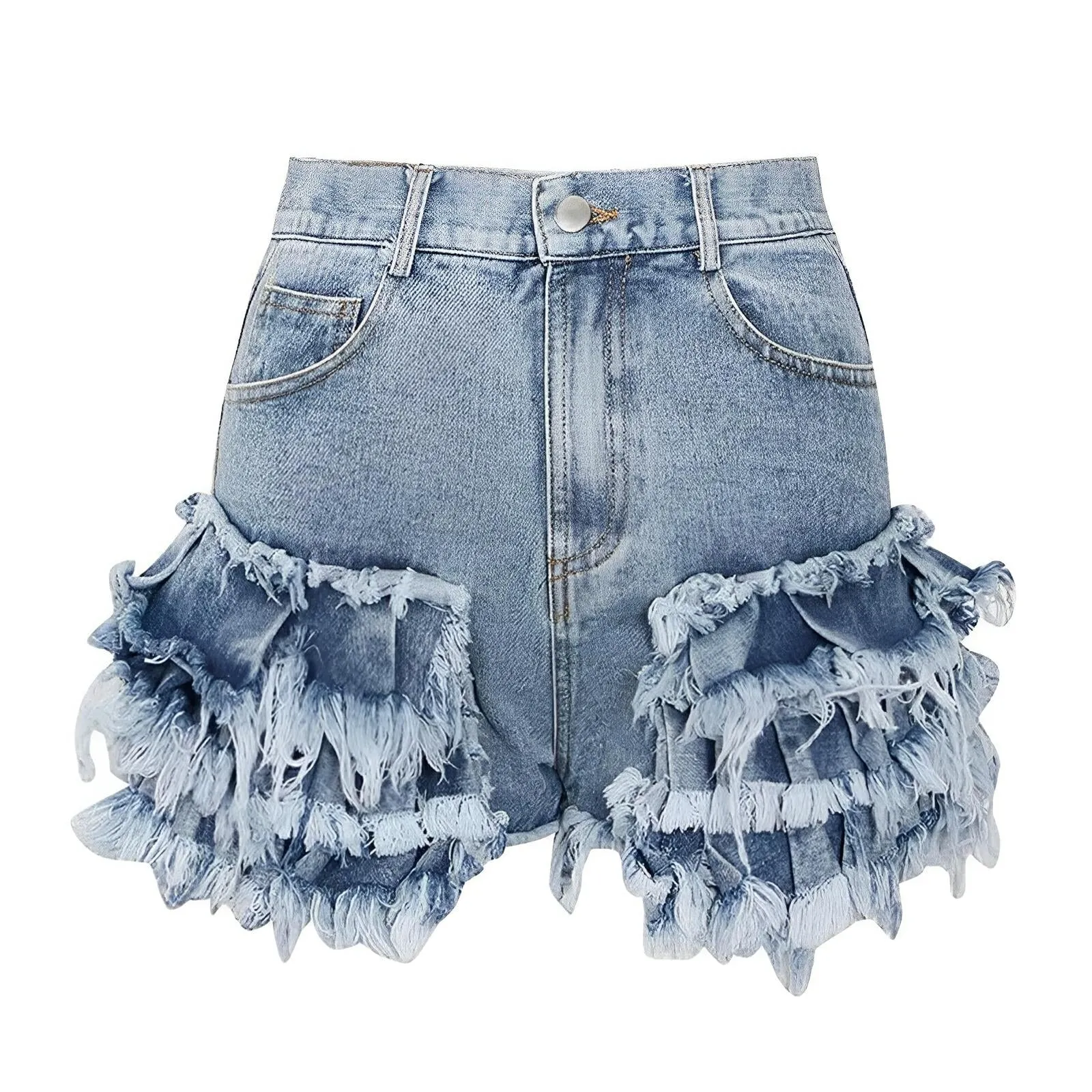 Halo Denim Shorts