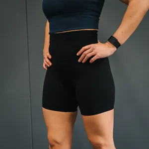 Halo Flex 6" Shorts No T-Bar in Black - PRE ORDER
