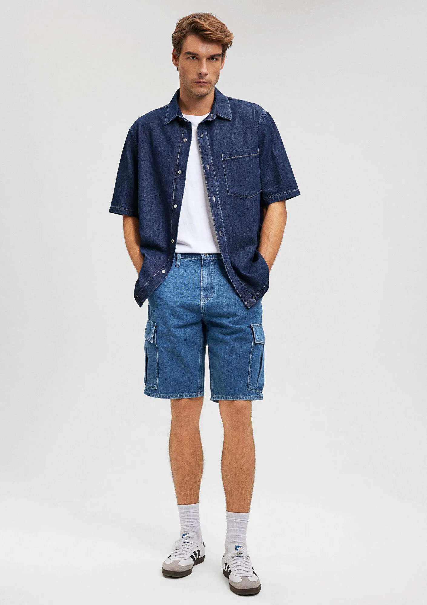 Hamburg Fresh Blue Street Denim Jean Shorts