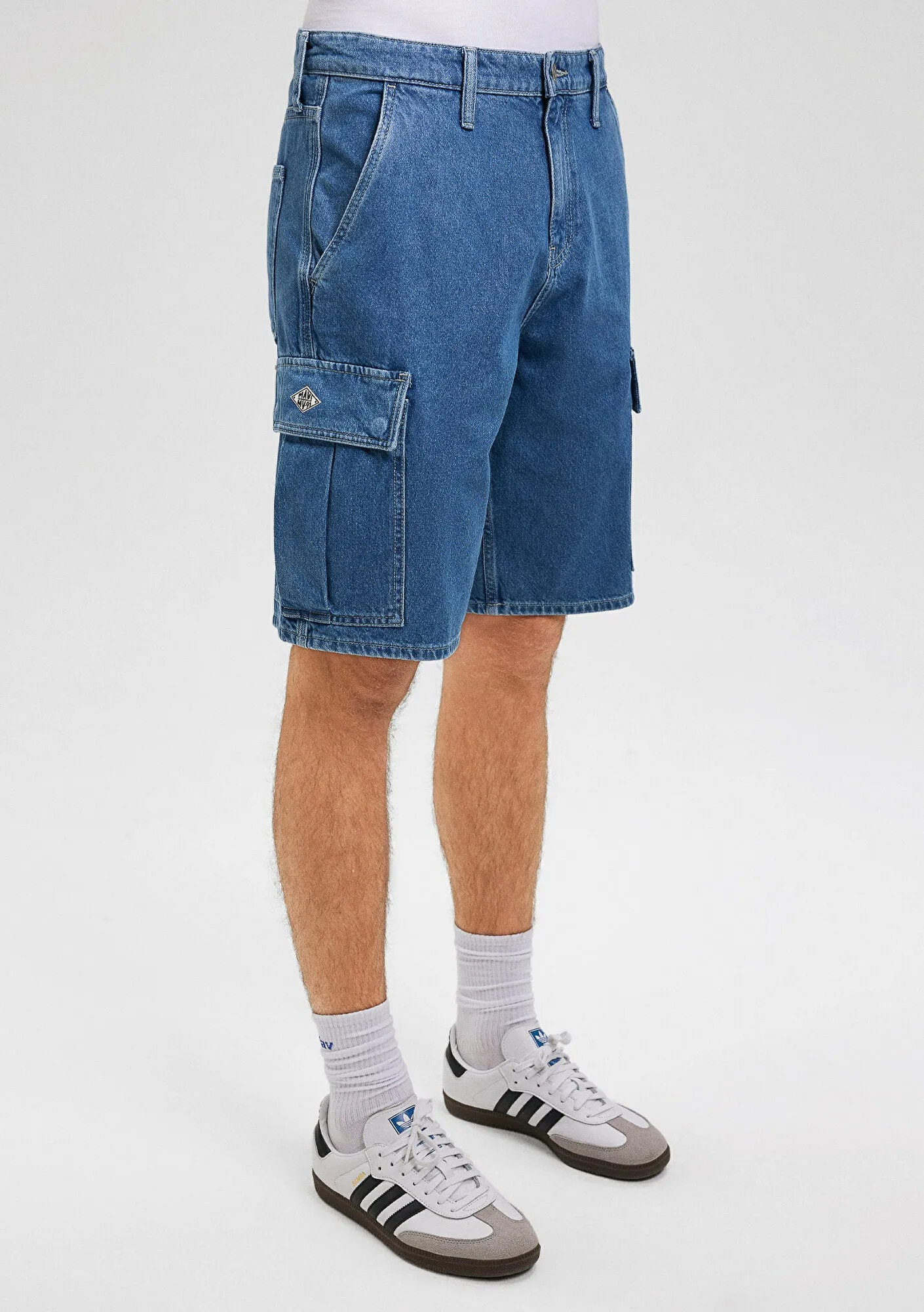Hamburg Fresh Blue Street Denim Jean Shorts