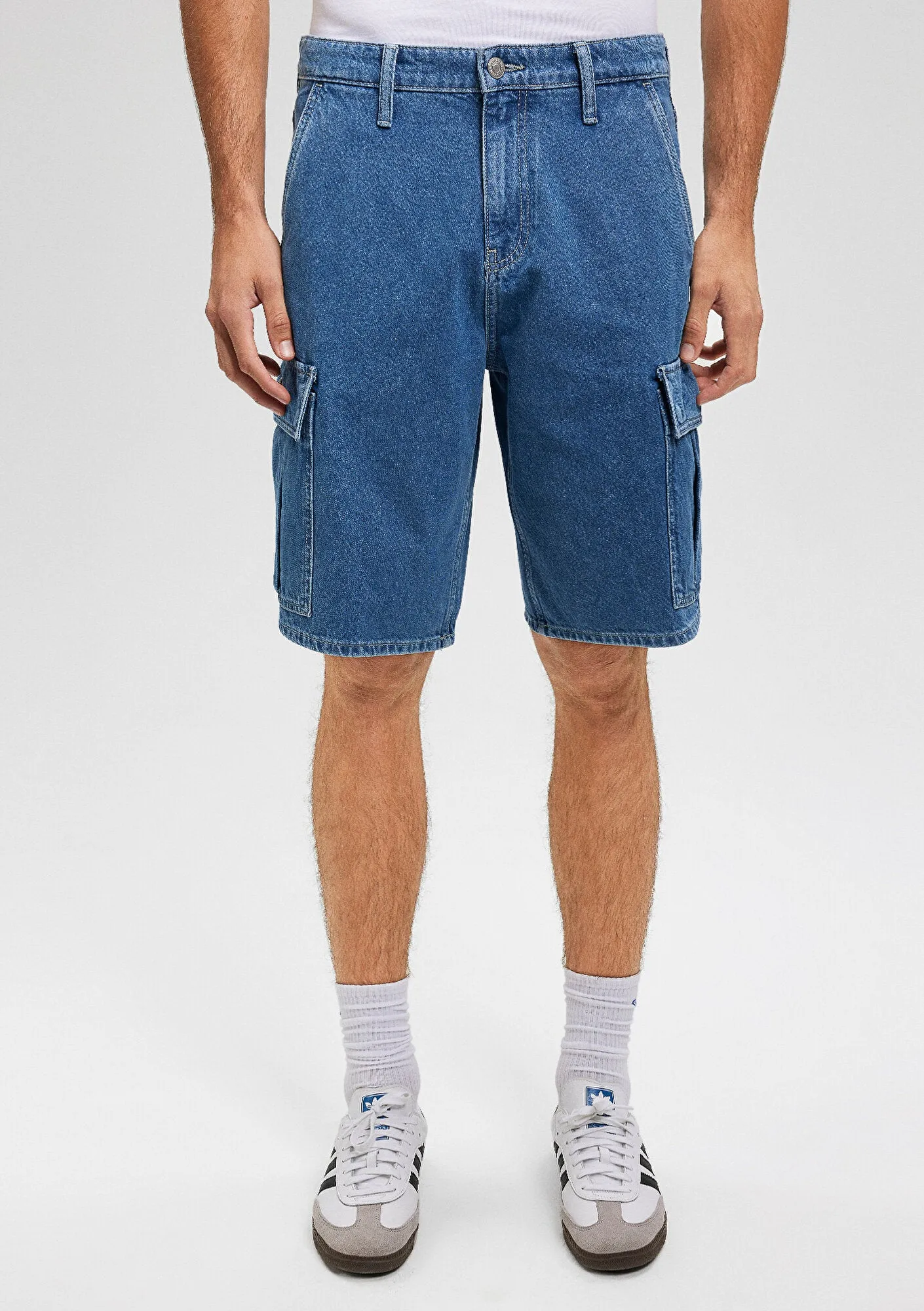 Hamburg Fresh Blue Street Denim Jean Shorts