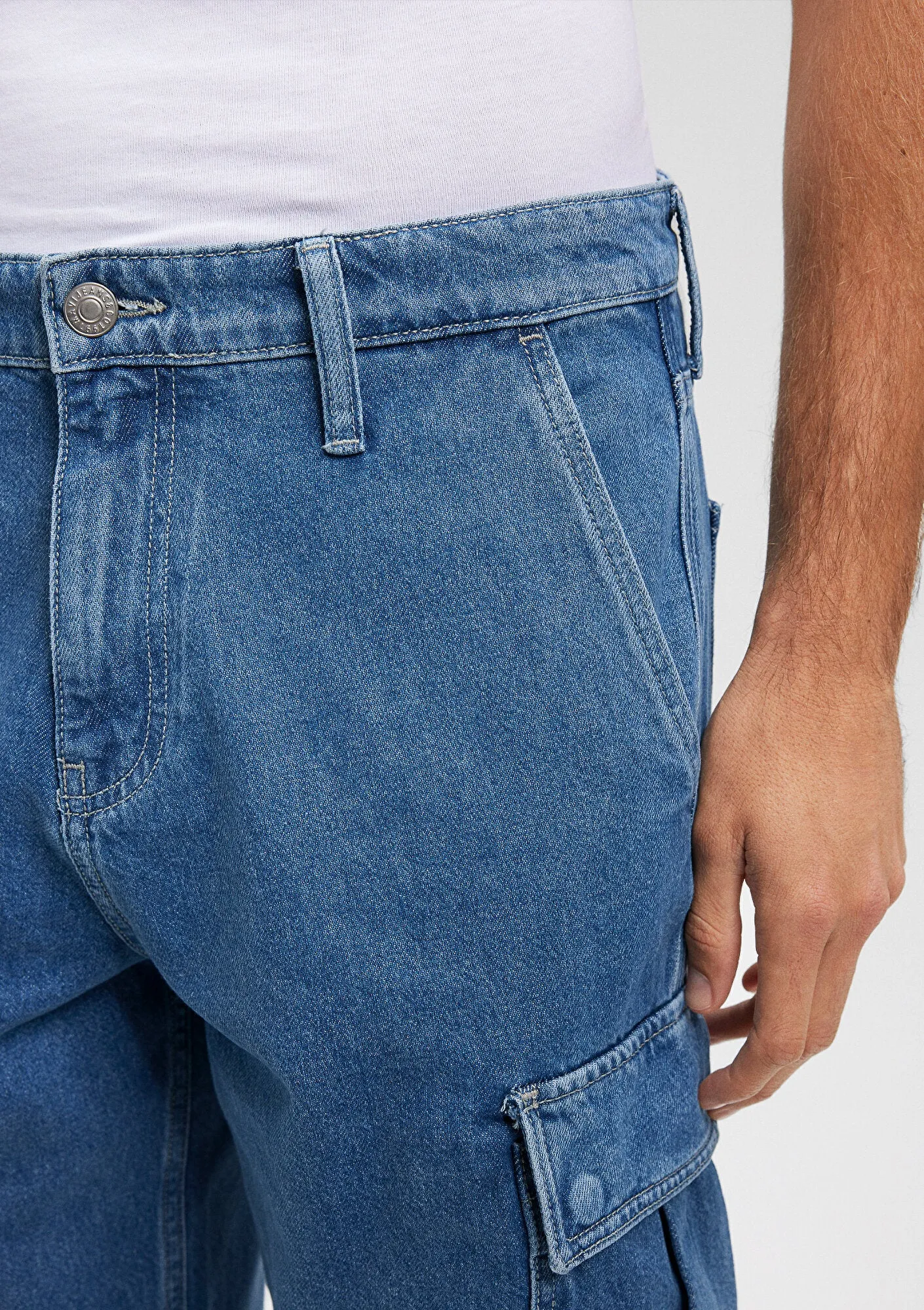 Hamburg Fresh Blue Street Denim Jean Shorts