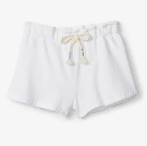 Hatley White Adventure Shorts