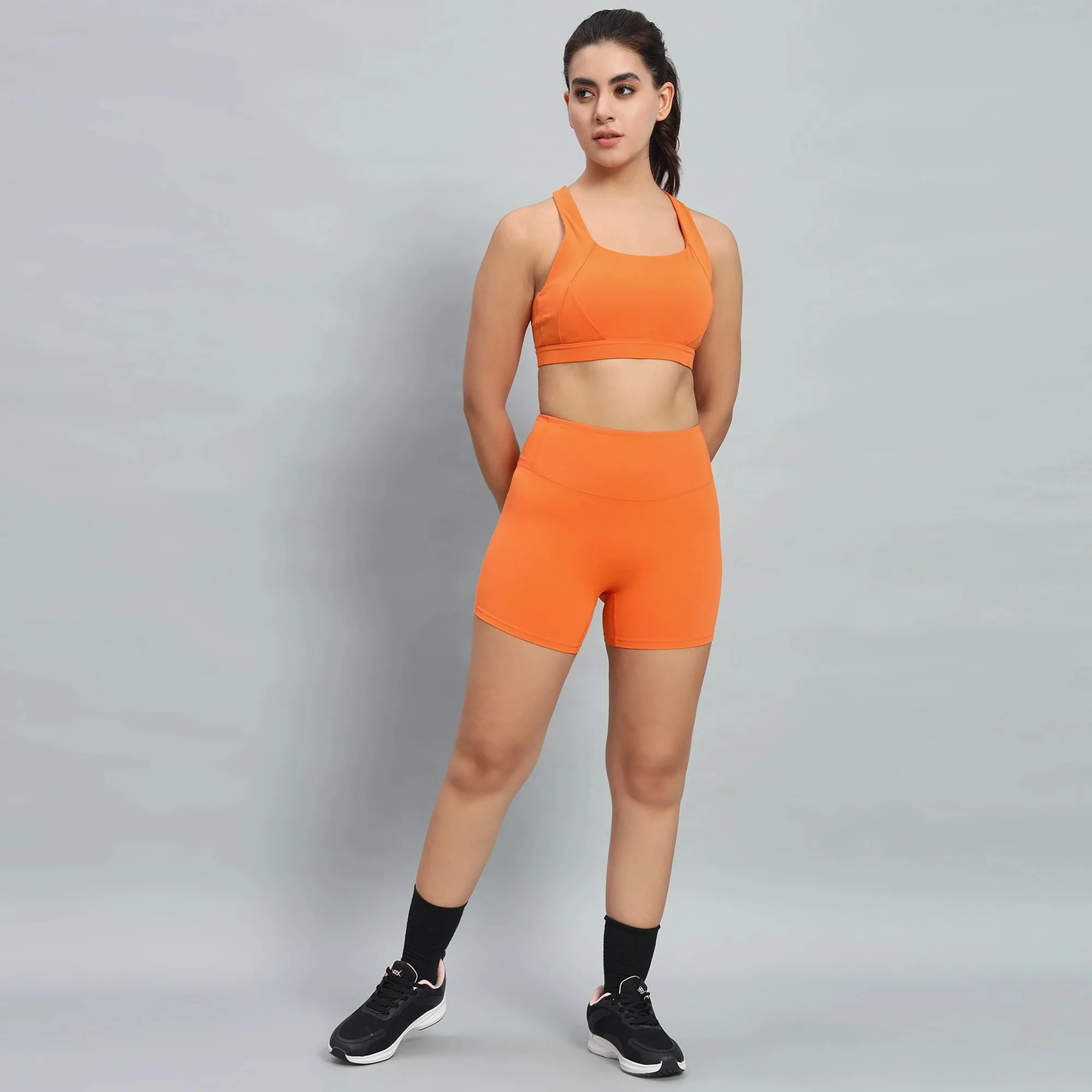 Heavy Support Bra & Shorts Set