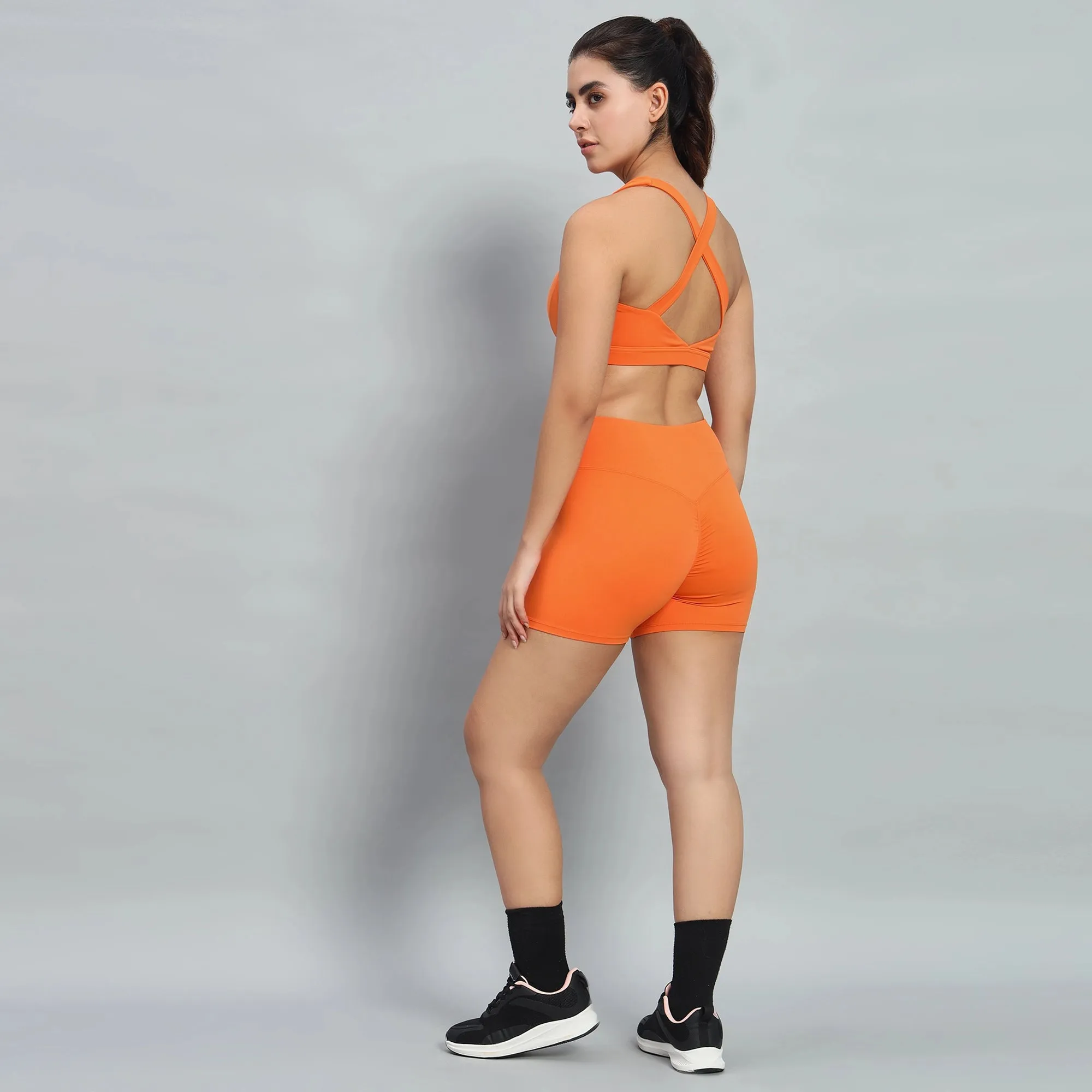 Heavy Support Bra & Shorts Set