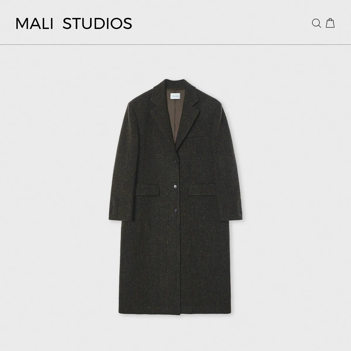 Herringbone Tweed Blazer