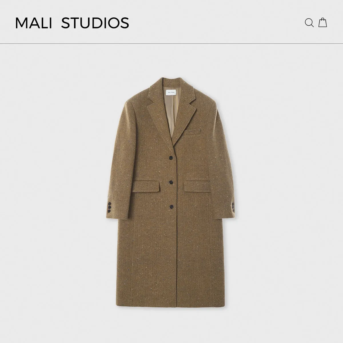 Herringbone Tweed Blazer