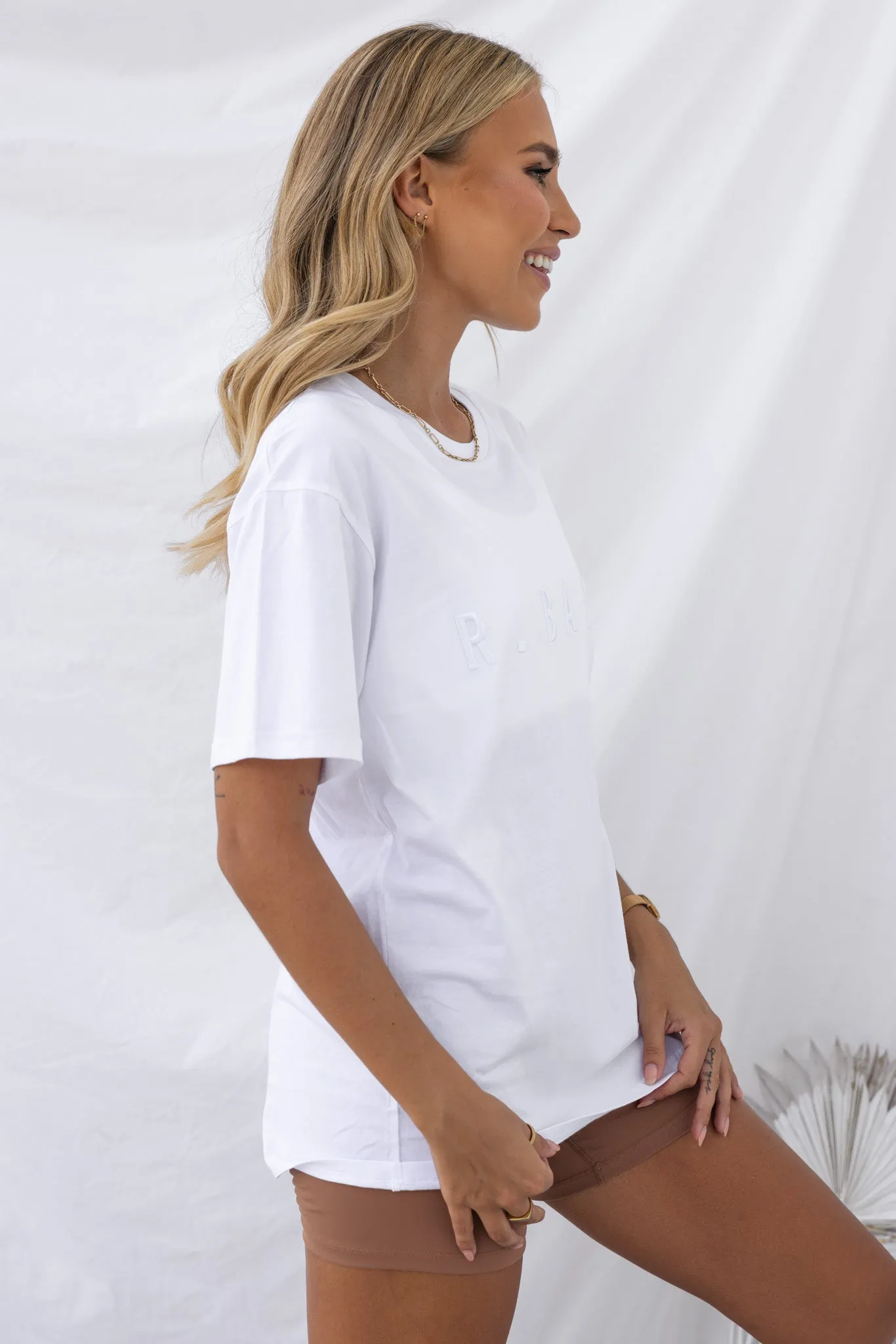Hollywood 90s Tee - White