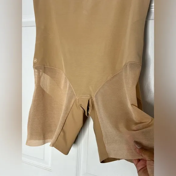Honey Love SuperPower Short Shapewear in Sand Faja Slim Down Sz 1X