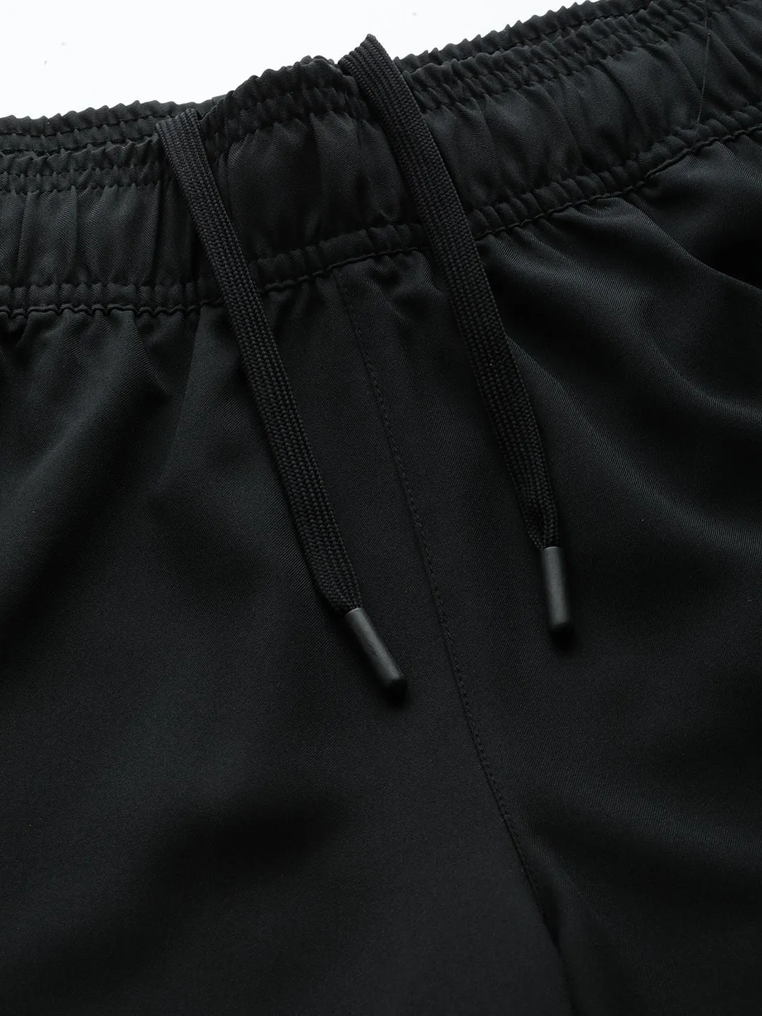 HRX By Hrithik Roshan Training Women Jet Black Rapid-Dry Solid Training Shorts