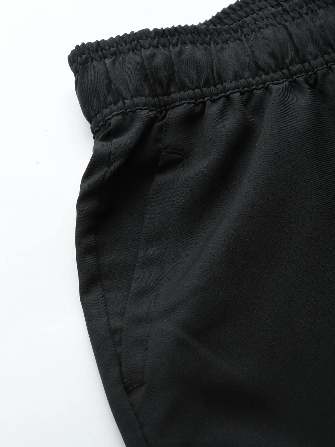 HRX By Hrithik Roshan Training Women Jet Black Rapid-Dry Solid Training Shorts