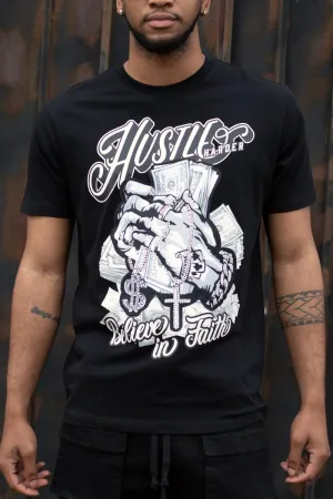 Hustle Rhinestones T-Shirts