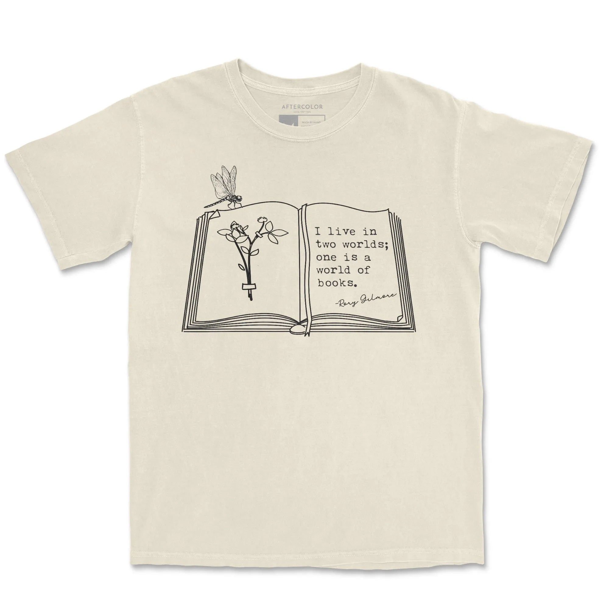 I Live in two Worlds Garment Dyed Tee