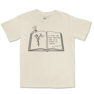 I Live in two Worlds Garment Dyed Tee