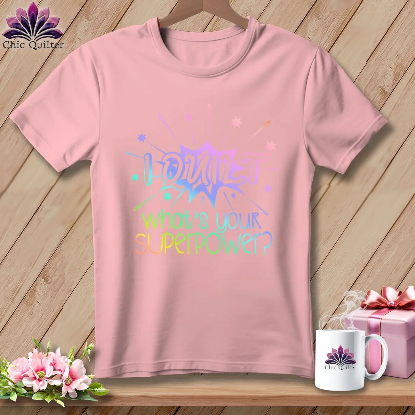 I quilt what's your superpower? ~ Relaxed Fit Tee