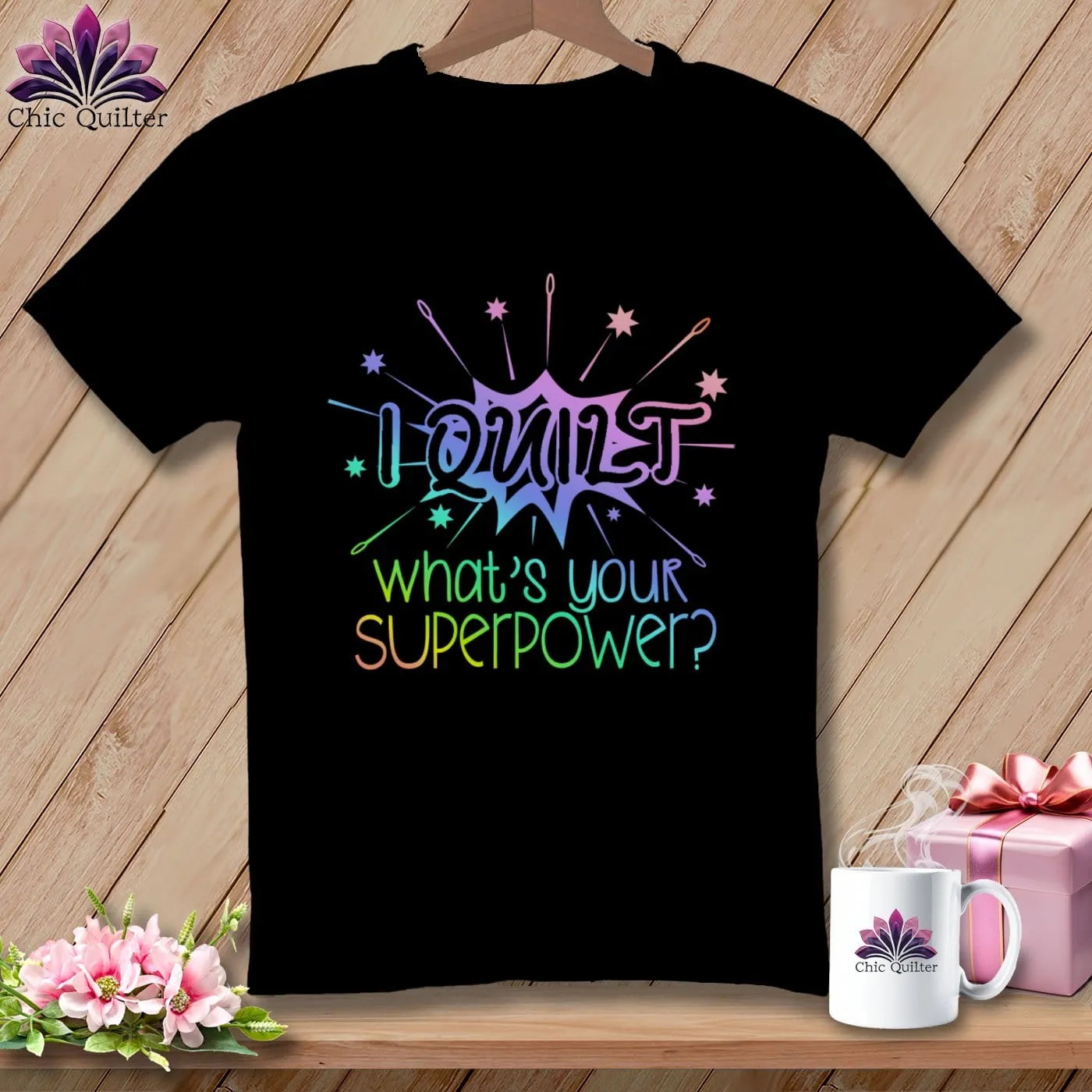 I quilt what's your superpower? ~ Relaxed Fit Tee
