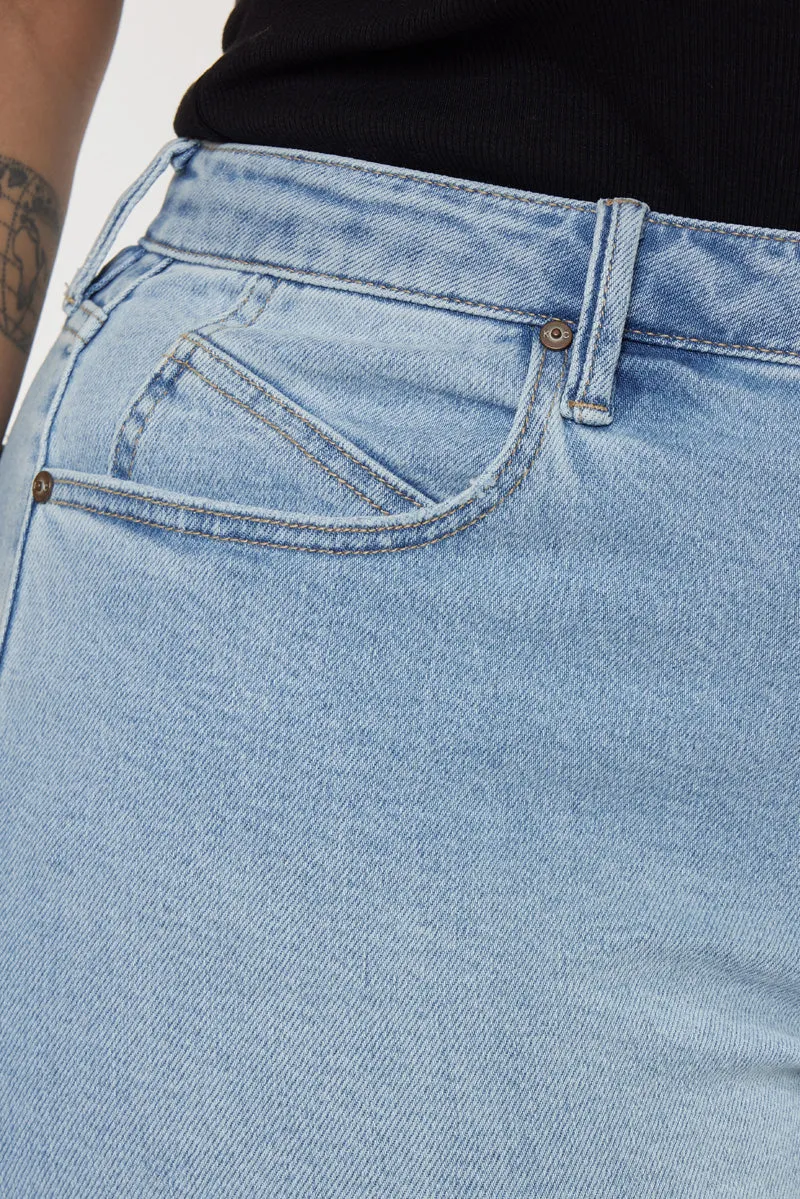 Imogen High Rise Mom Shorts (Plus Size)