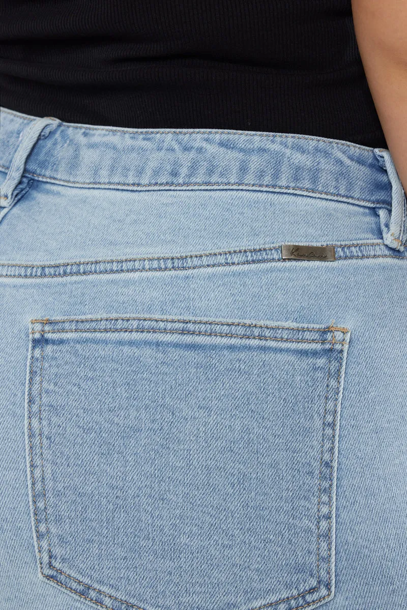 Imogen High Rise Mom Shorts (Plus Size)