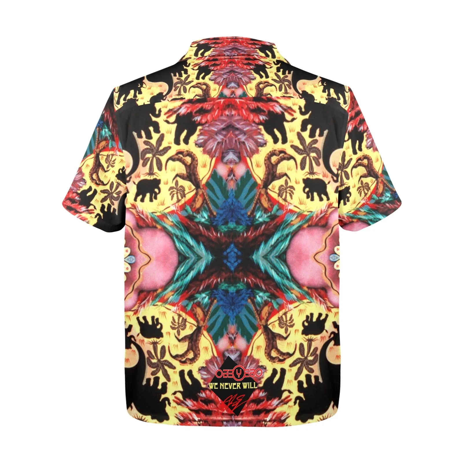 Improv Cockfight Men's Hawaiian Shirt