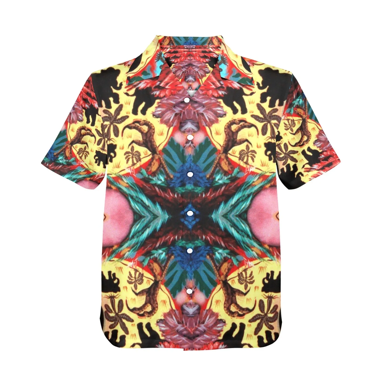 Improv Cockfight Men's Hawaiian Shirt