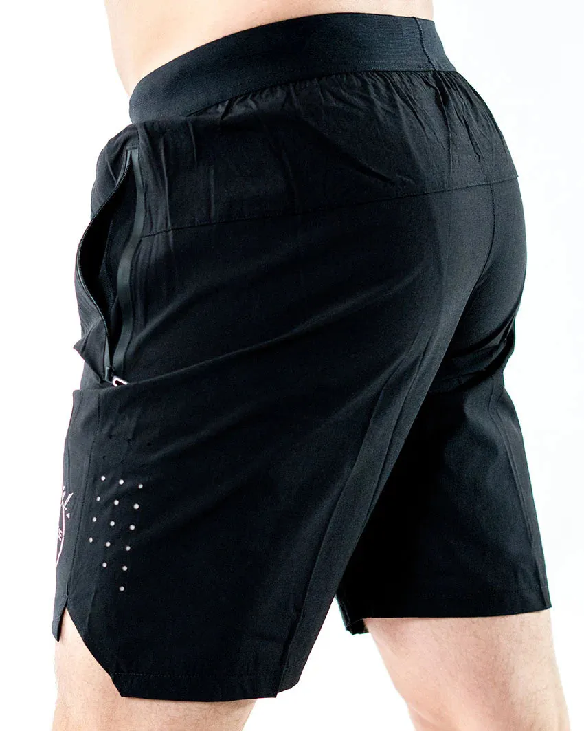 Iron Pulse Men's Black Tactical Shorts *Final Sale*