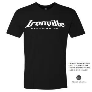 Ironville BRANDED Soft-Blend Fitted Gym T-shirt