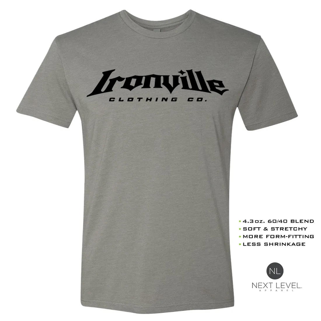 Ironville STRONG LIKE BULL Soft-Blend Gym T-shirt