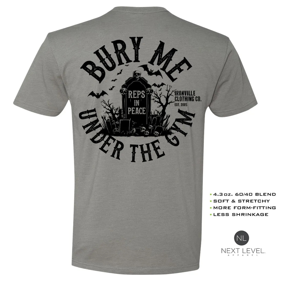Ironville UNDER THE GYM Soft-Blend Gym T-shirt